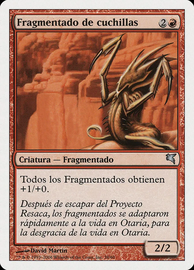 2005 Salvat 2005 Blade Sliver uncommon #D38 uncommon card image
