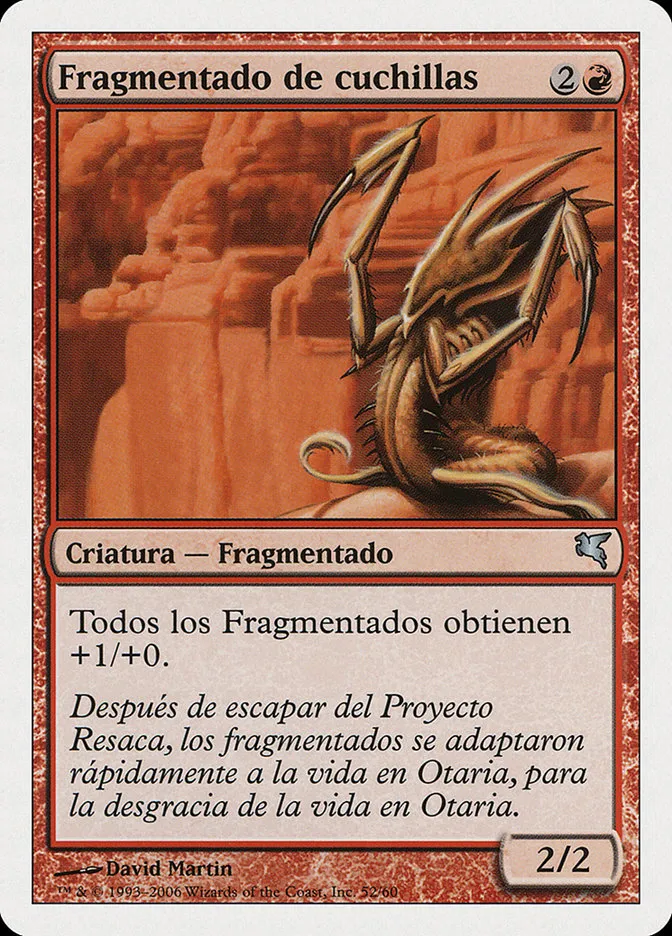 2005 Salvat 2005 Blade Sliver uncommon #D52 uncommon card image