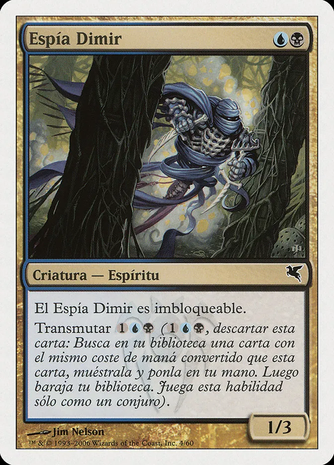 2005 Salvat 2005 Dimir Infiltrator common #E4 common card image