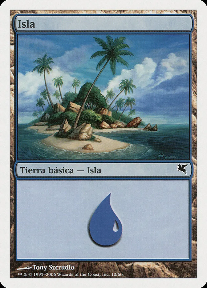 2005 Salvat 2005 Island common #E10 common card image