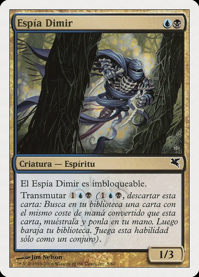 2005 Salvat 2005 Dimir Infiltrator common #E5 common card image