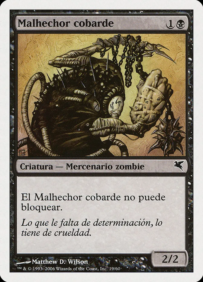 2005 Salvat 2005 Spineless Thug common #F19 common card image