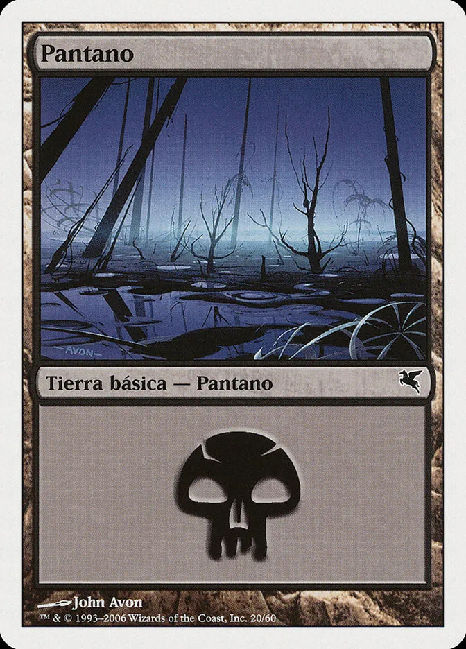 2005 Salvat 2005 Swamp #F20 common card image