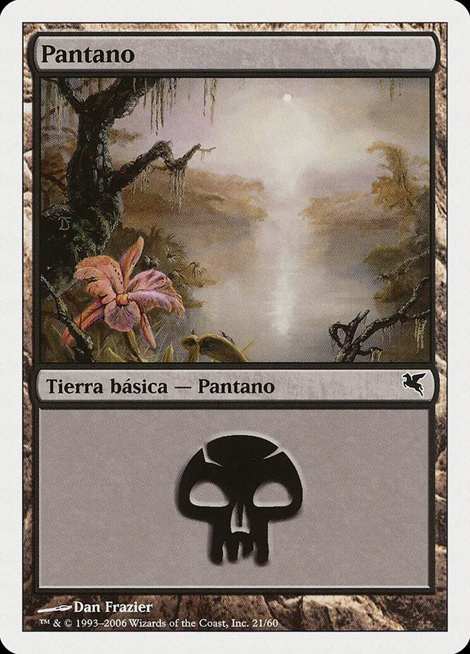 2005 Salvat 2005 Swamp common #F21 common card image