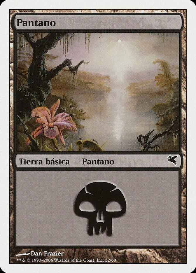 2005 Salvat 2005 Swamp common #F32 common card image