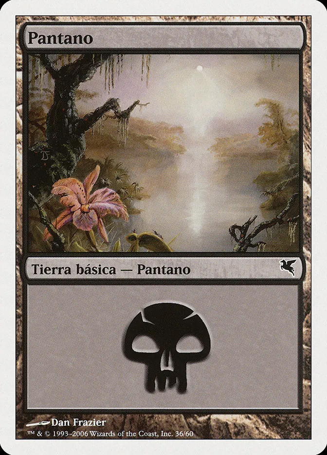 2005 Salvat 2005 Swamp common #F36 common card image