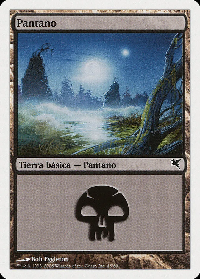 2005 Salvat 2005 Swamp common #F46 common card image