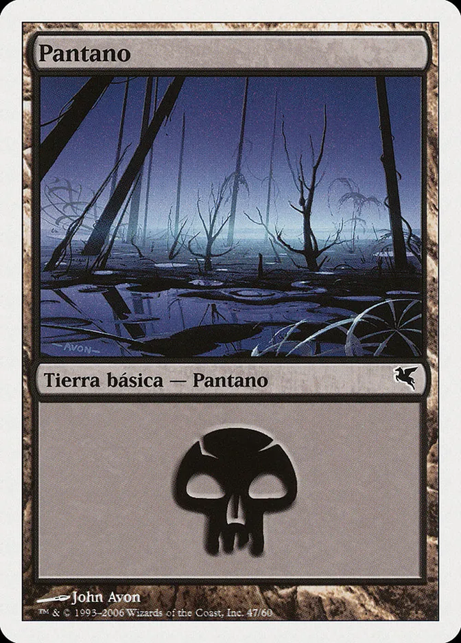 2005 Salvat 2005 Swamp common #F47 common card image