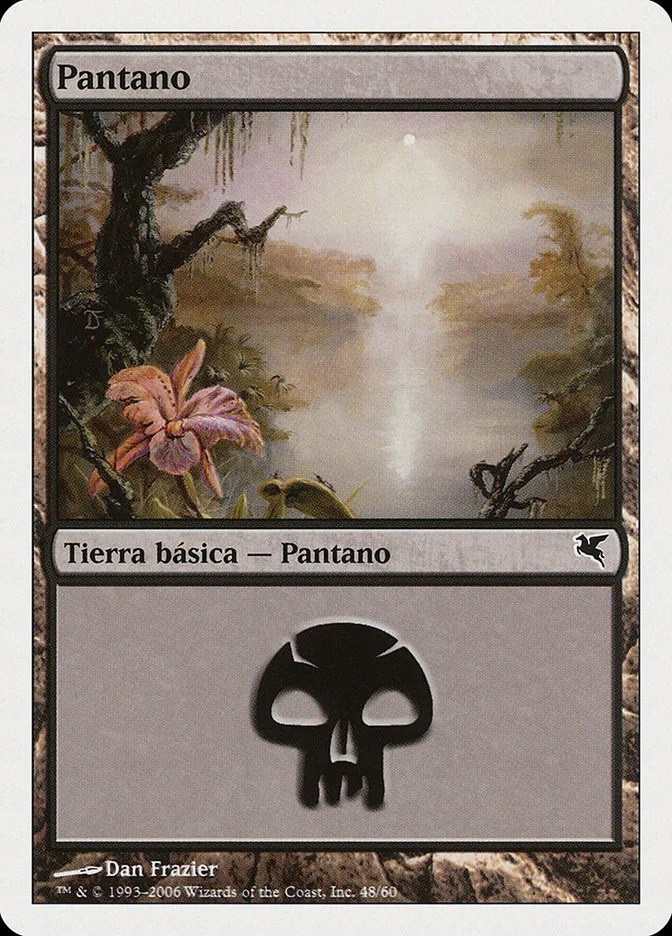 2005 Salvat 2005 Swamp common #F48 common card image