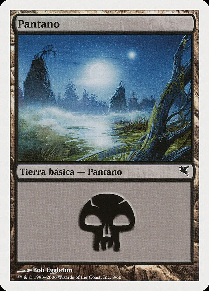 2005 Salvat 2005 Swamp common #F8 common card image