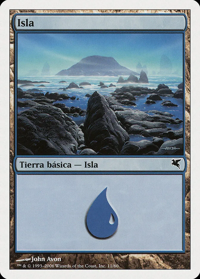 2005 Salvat 2005 Island #G11 common card image