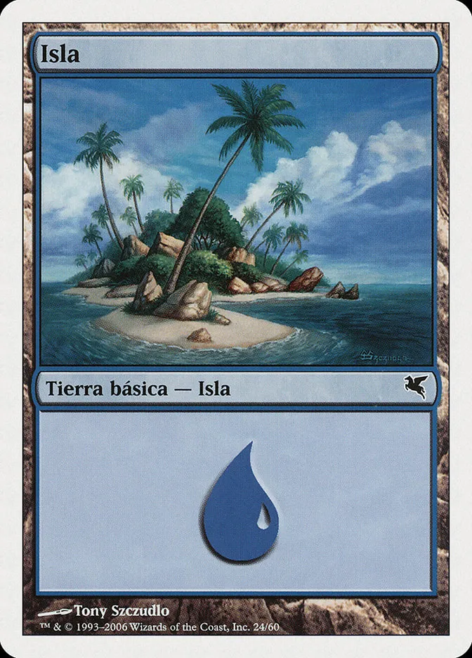 2005 Salvat 2005 Island #G24 common card image