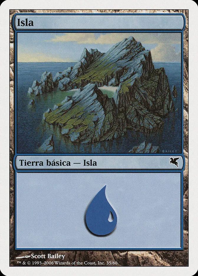 2005 Salvat 2005 Island common #G35 common card image