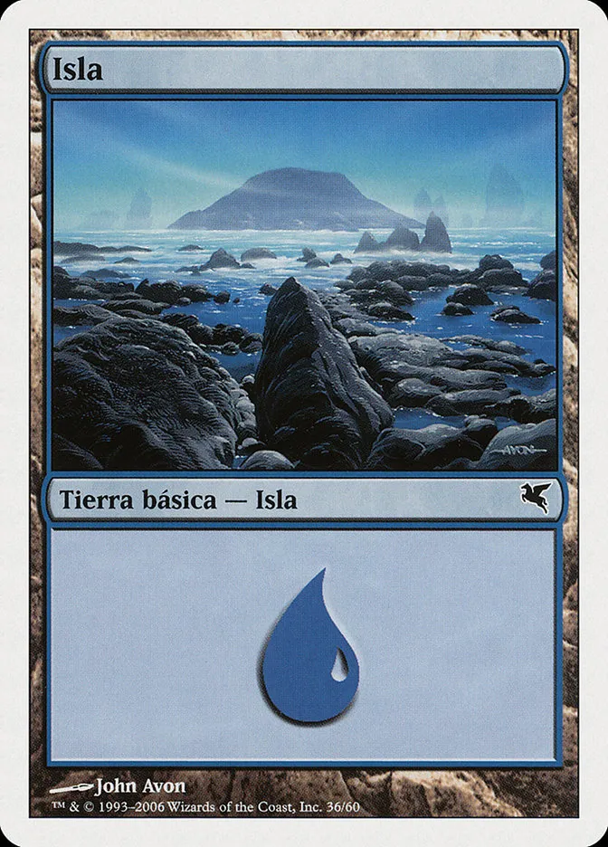 2005 Salvat 2005 Island common #G36 common card image
