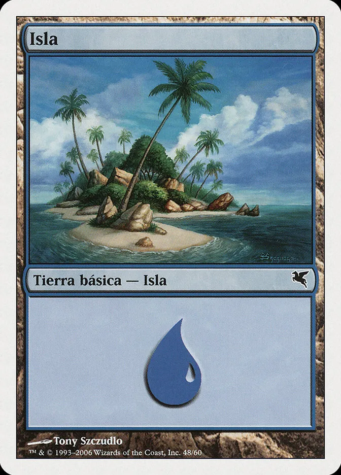 2005 Salvat 2005 Island common #G48 common card image