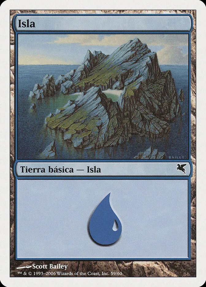 2005 Salvat 2005 Island #G59 common card image