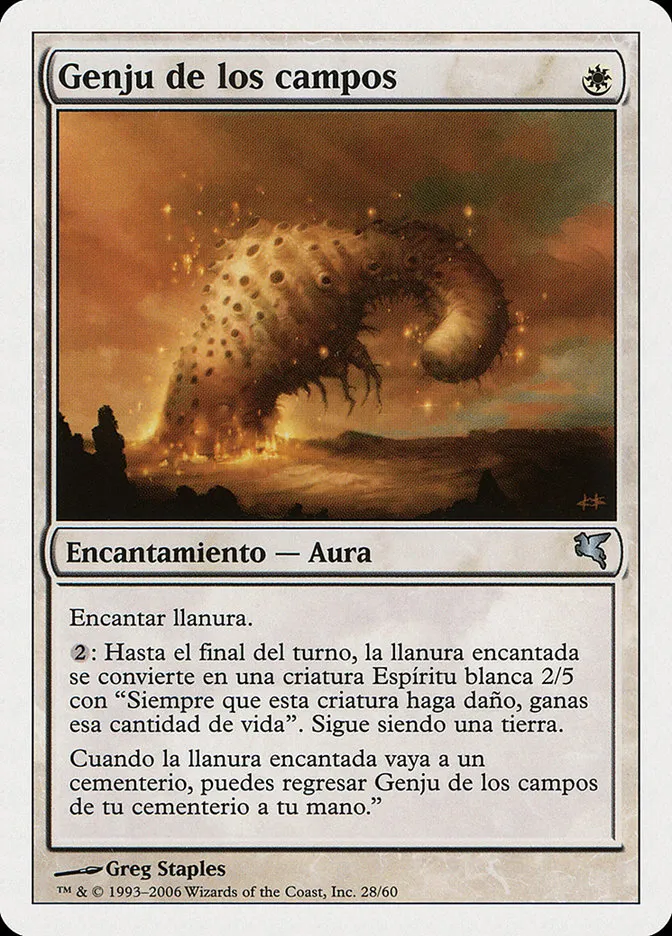2005 Salvat 2005 Genju of the Fields #G28 uncommon card image