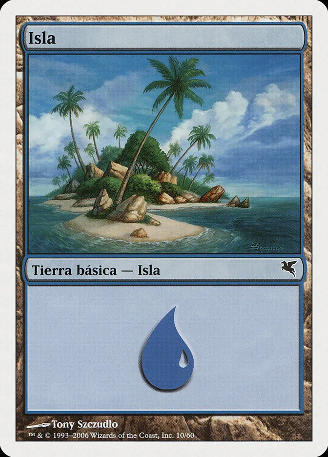 2005 Salvat 2005 Island #H10 common card image
