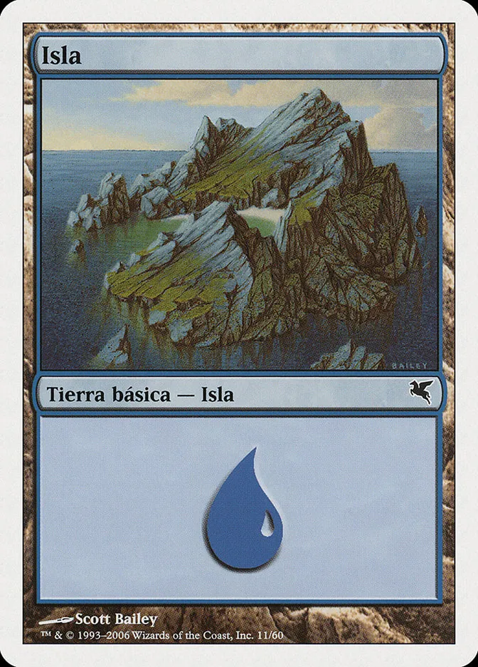 2005 Salvat 2005 Island #H11 common card image