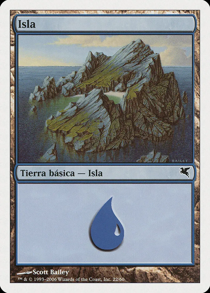2005 Salvat 2005 Island common #H22 common card image