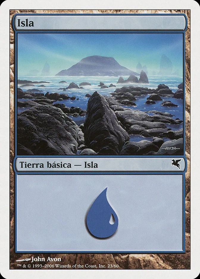 2005 Salvat 2005 Island #H23 common card image