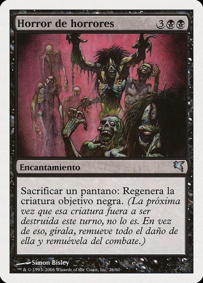 2005 Salvat 2005 Horror of Horrors #F26 uncommon card image