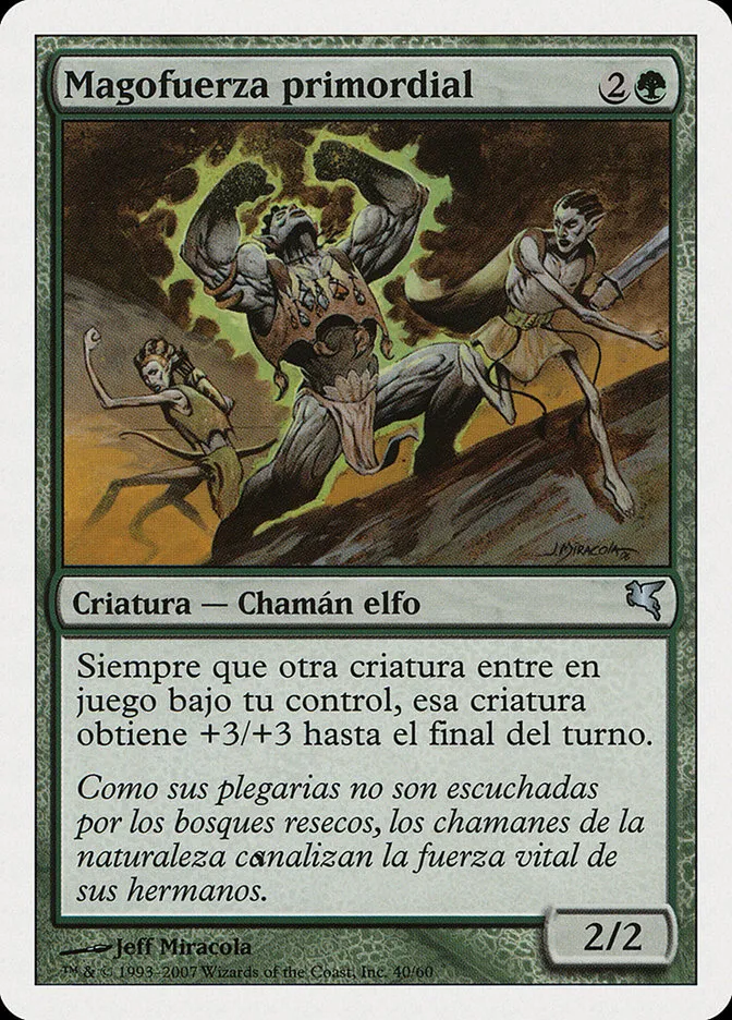 2005 Salvat 2005 Primal Forcemage uncommon #I40 uncommon card image