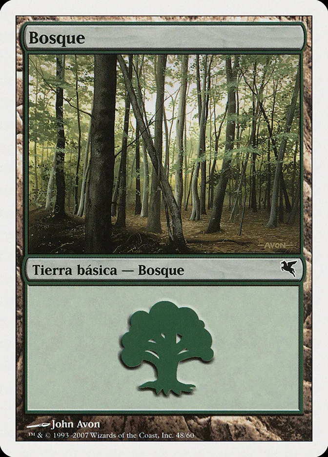 2005 Salvat 2005 Forest common #I48 common card image