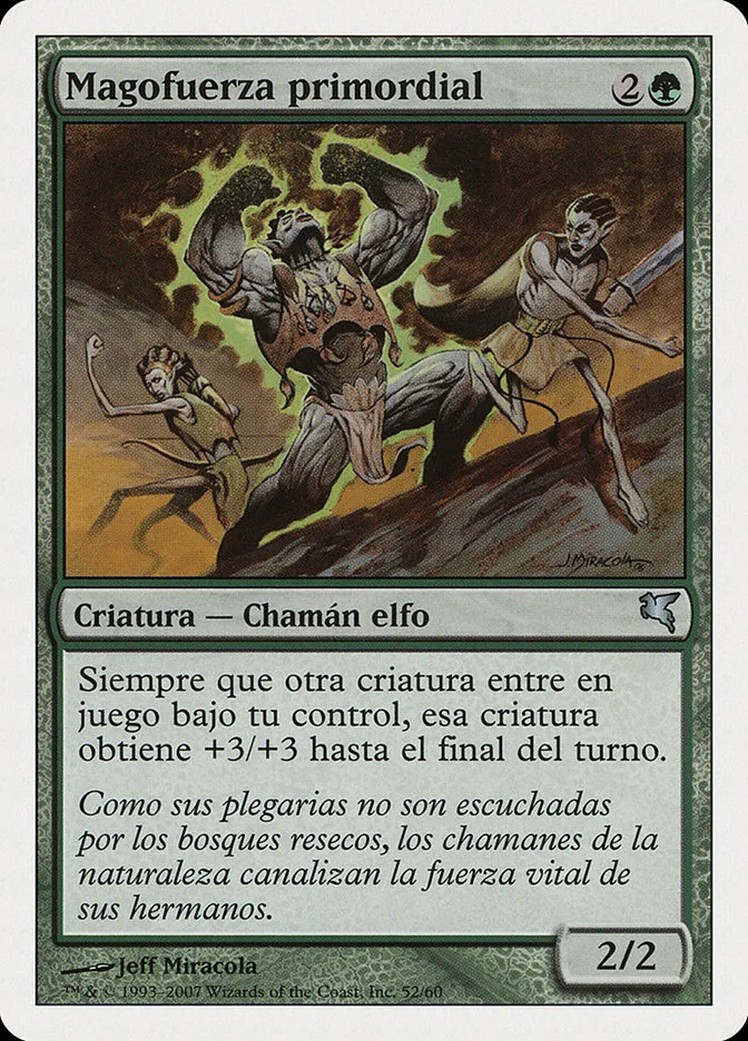 2005 Salvat 2005 Primal Forcemage uncommon #I52 uncommon card image