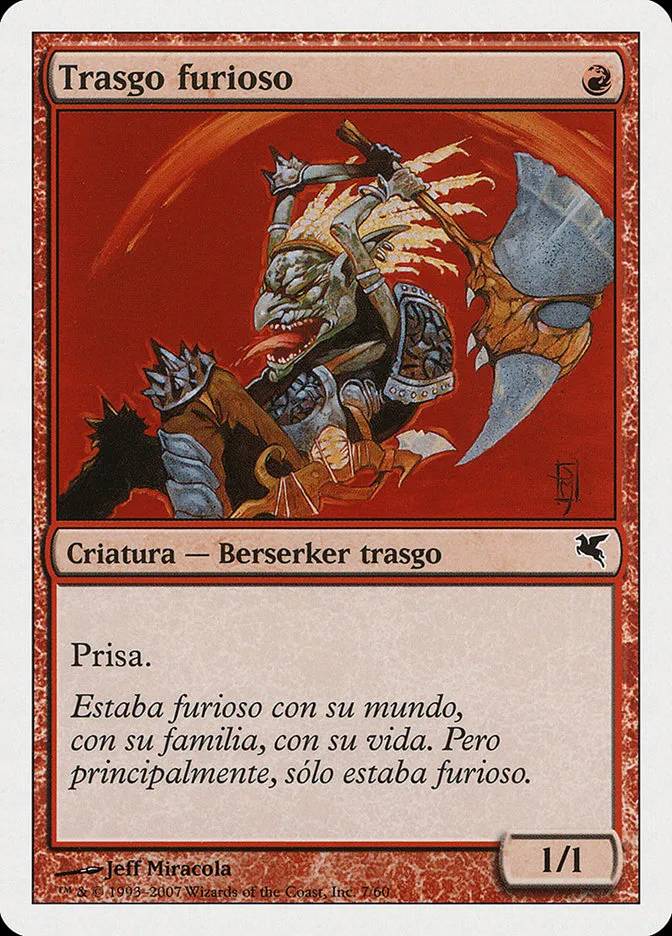2005 Salvat 2005 Raging Goblin common #I7 common card image