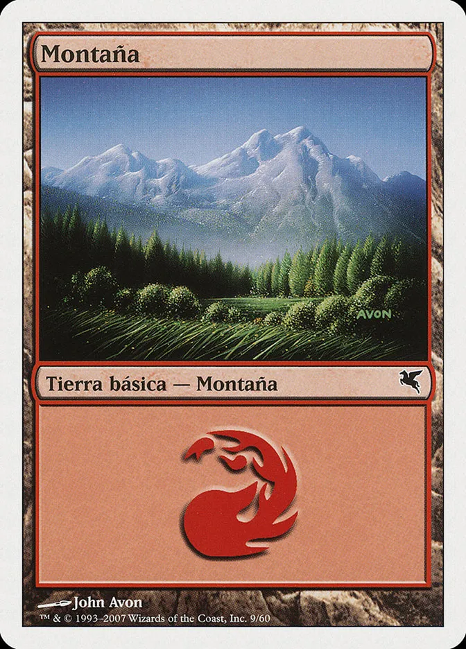 2005 Salvat 2005 Mountain common #I9 common card image