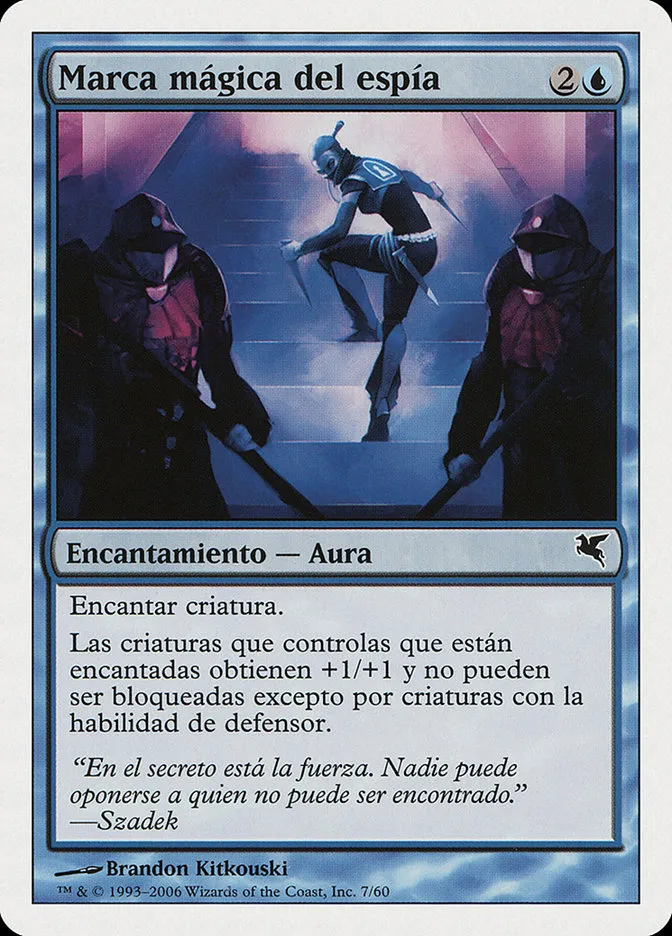 2005 Salvat 2005 Infiltrator's Magemark #G7 common card image