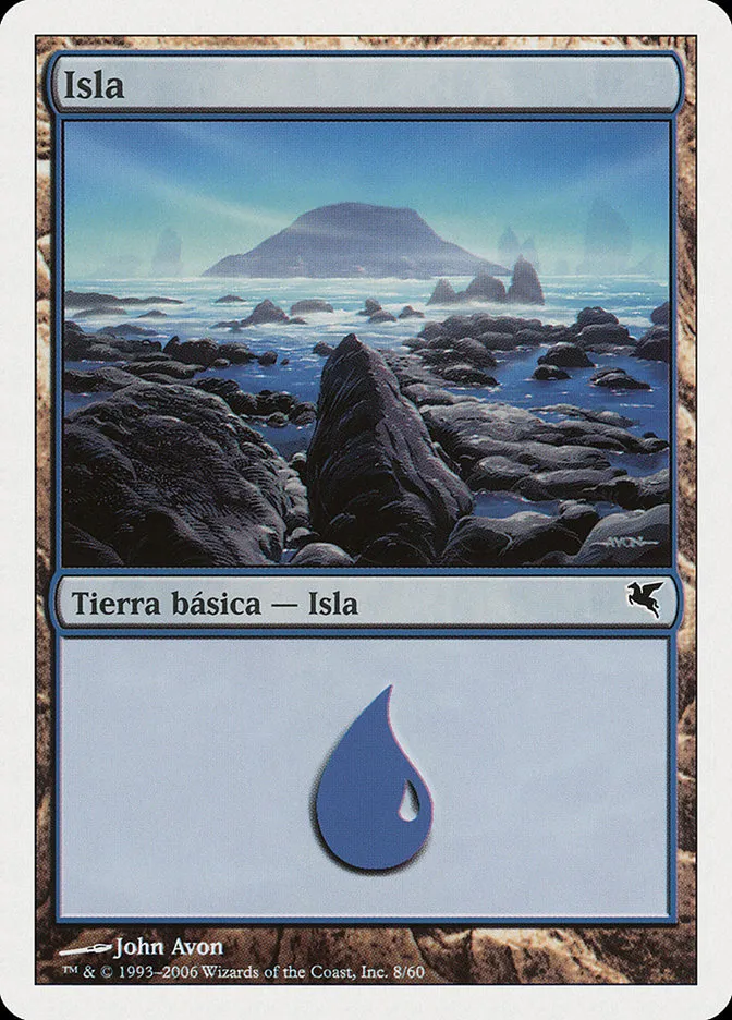 2005 Salvat 2005 Island #E8 common card image
