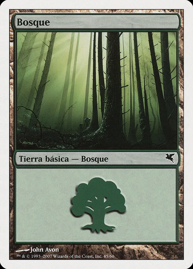 2005 Salvat 2005 Forest common #J45 common card image