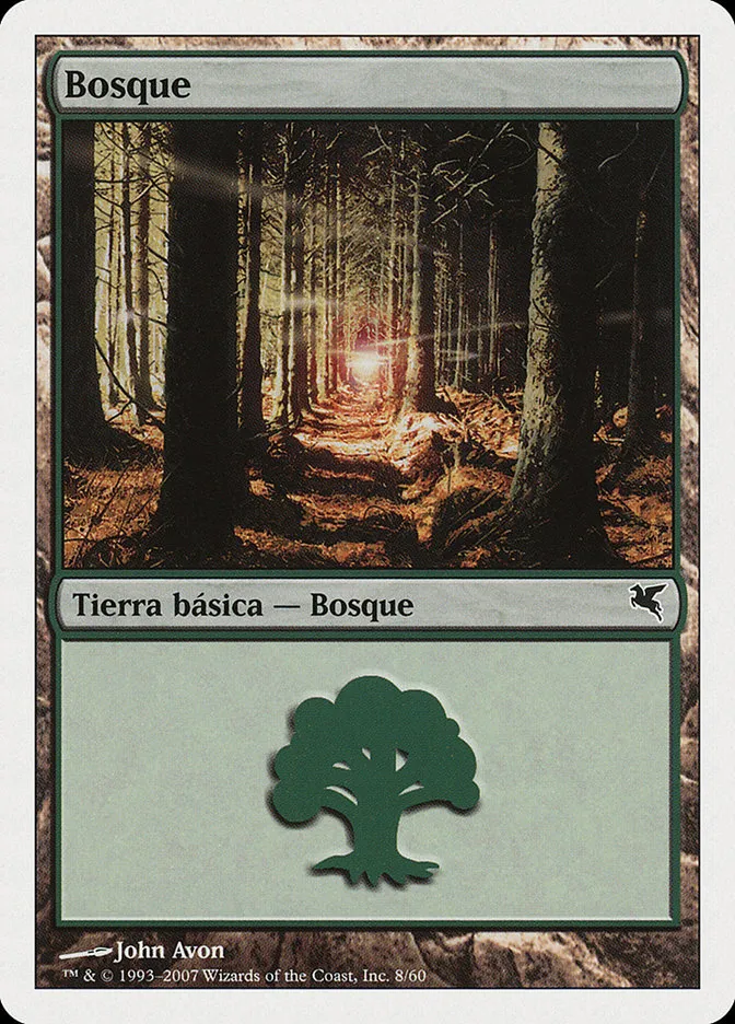 2005 Salvat 2005 Forest common #J8 common card image