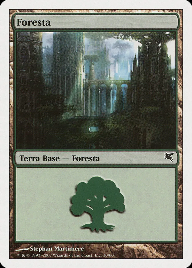 2005 Salvat 2005 Forest common #K10 common card image