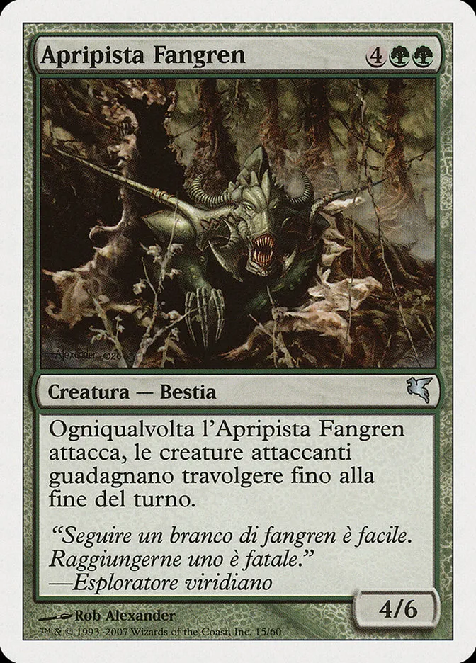 2005 Salvat 2005 Fangren Pathcutter uncommon #K15 uncommon card image