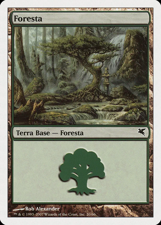 2005 Salvat 2005 Forest common #K20 common card image