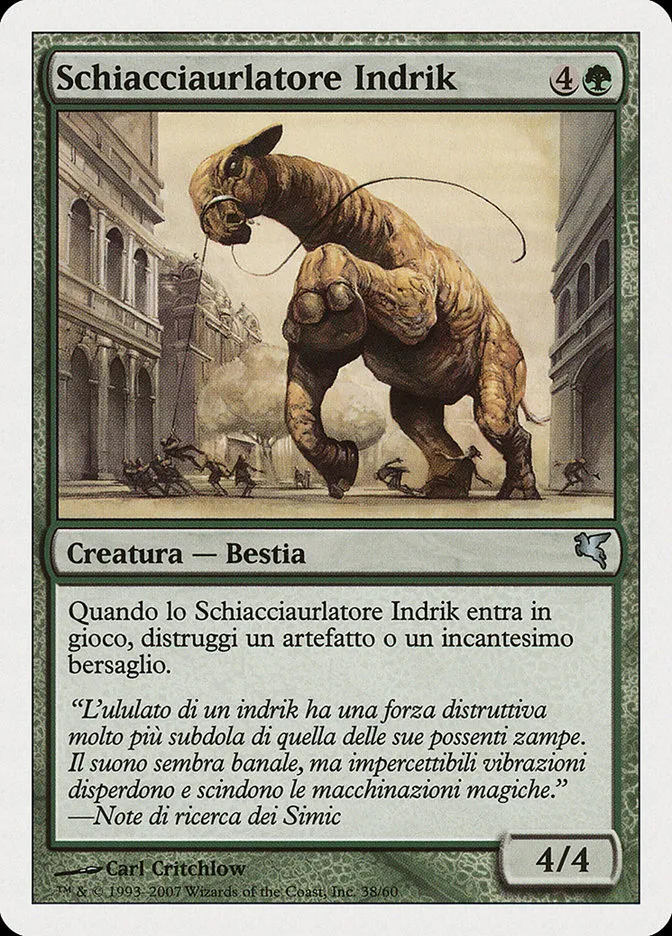 2005 Salvat 2005 Indrik Stomphowler #K38 uncommon card image