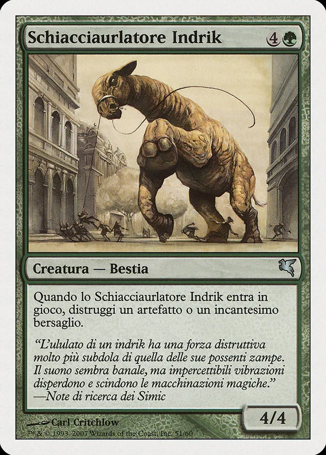 2005 Salvat 2005 Indrik Stomphowler #K51 uncommon card image