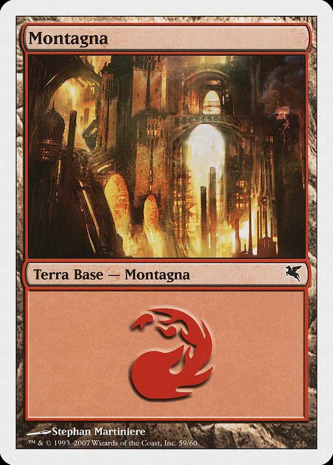 2005 Salvat 2005 Mountain common #K59 common card image