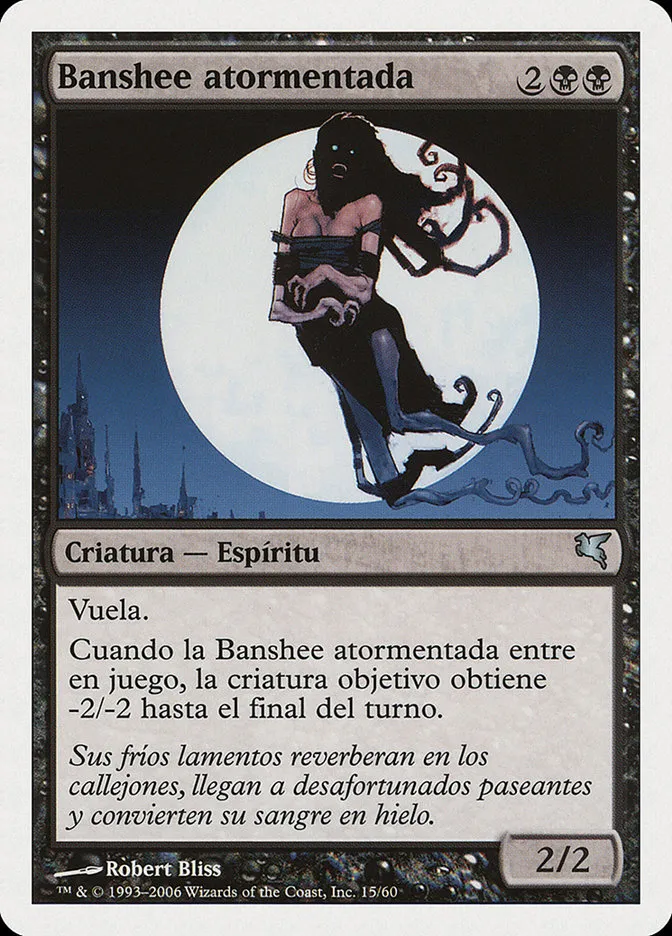 2005 Salvat 2005 Keening Banshee #E15 uncommon card image