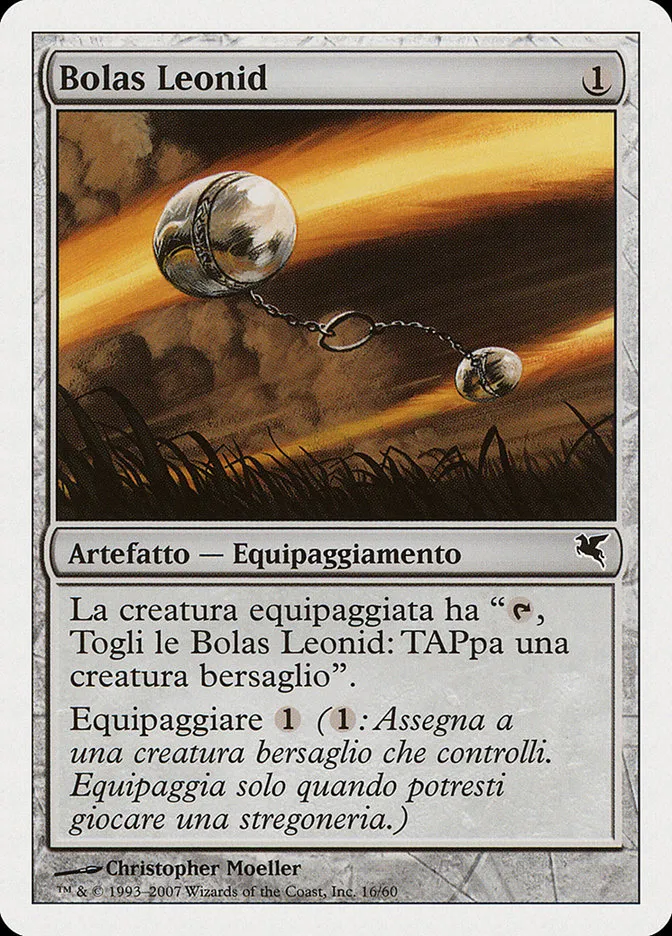 2005 Salvat 2005 Leonin Bola #L16 common card image