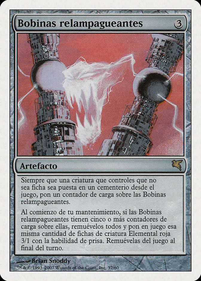 2005 Salvat 2005 Lightning Coils #I37 rare card image