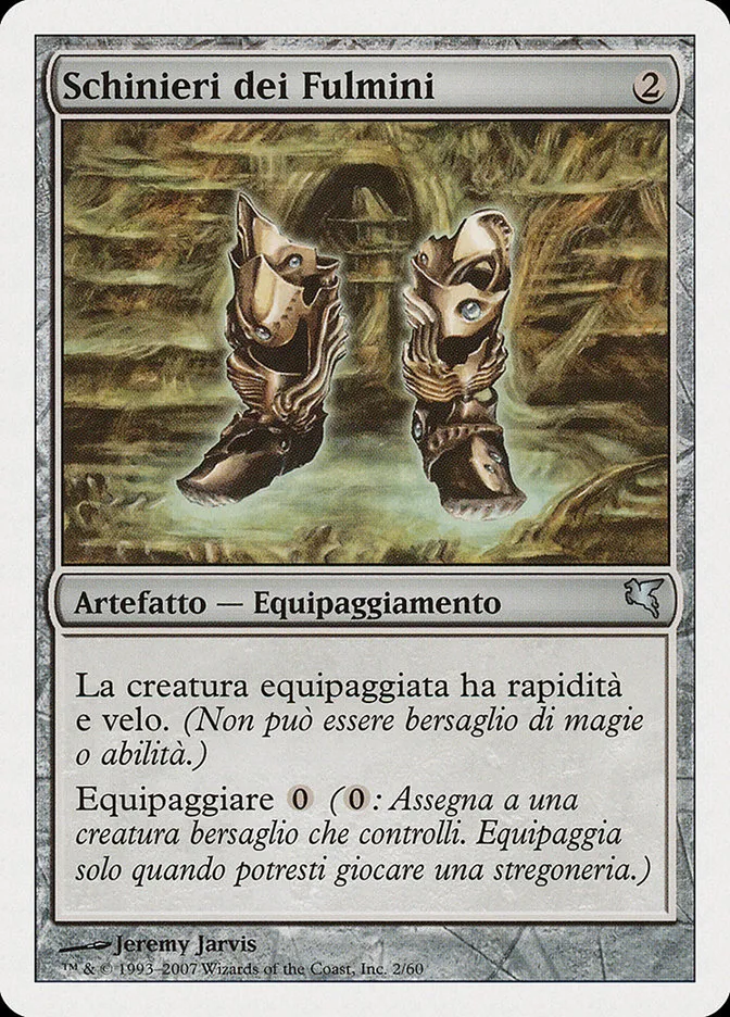 2005 Salvat 2005 Lightning Greaves uncommon #L2 uncommon card image
