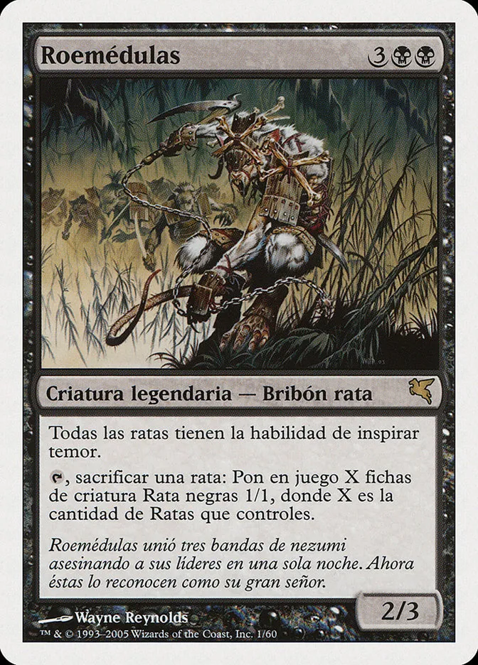 2005 Salvat 2005 Marrow-Gnawer rare #A1 rare card image