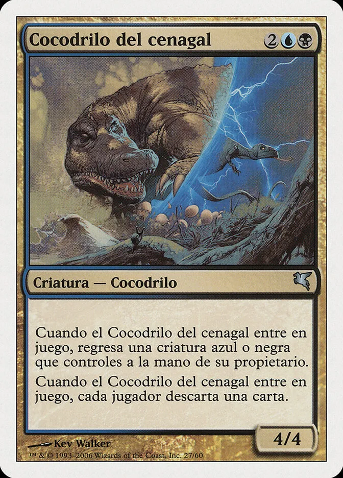 2005 Salvat 2005 Marsh Crocodile #E27 uncommon card image