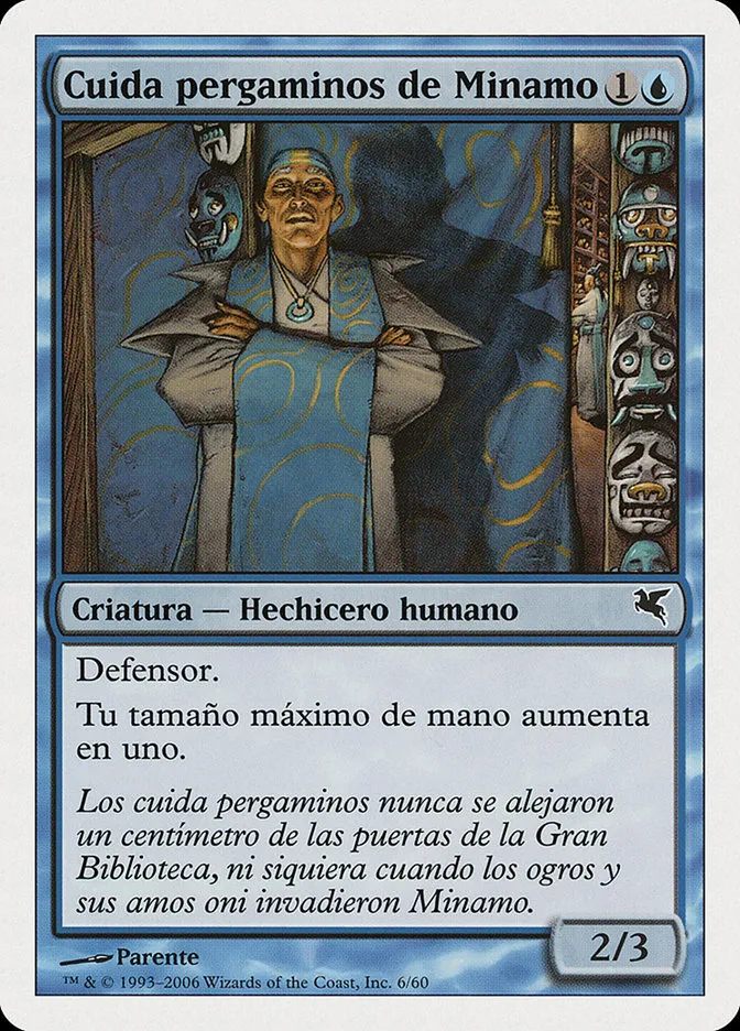 2005 Salvat 2005 Minamo Scrollkeeper common #H6 common card image