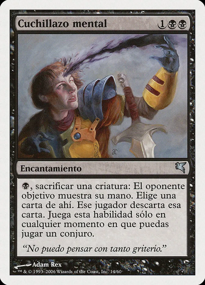 2005 Salvat 2005 Mind Slash uncommon #F14 uncommon card image