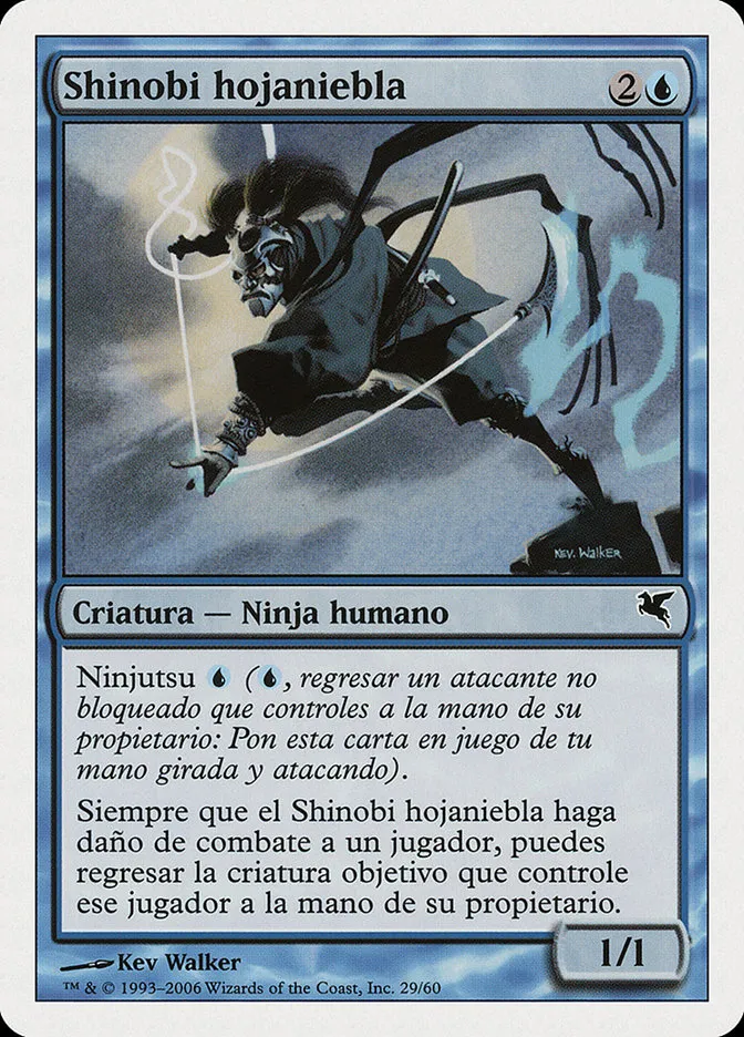 2005 Salvat 2005 Mistblade Shinobi #E29 common card image